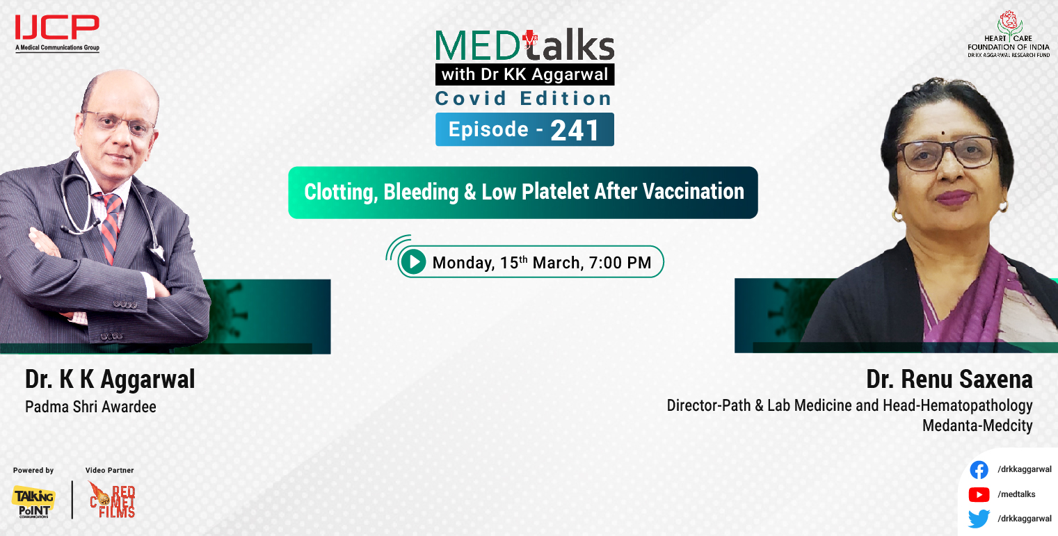 Clotting, Bleeding & Low Platelet After Vaccination