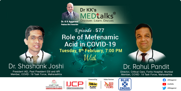 Role of Mefenamic Acid in COVID-19