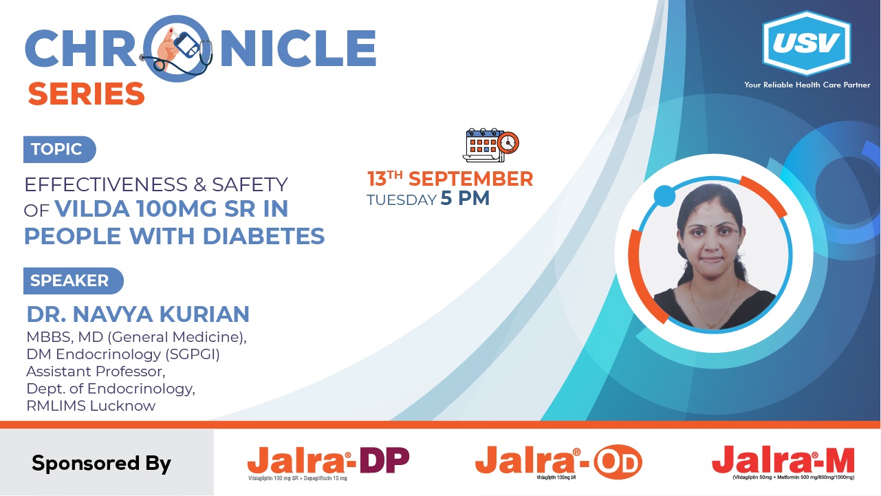 Effectiveness & Safety of VILDA 100MG SR in People with Diabetes