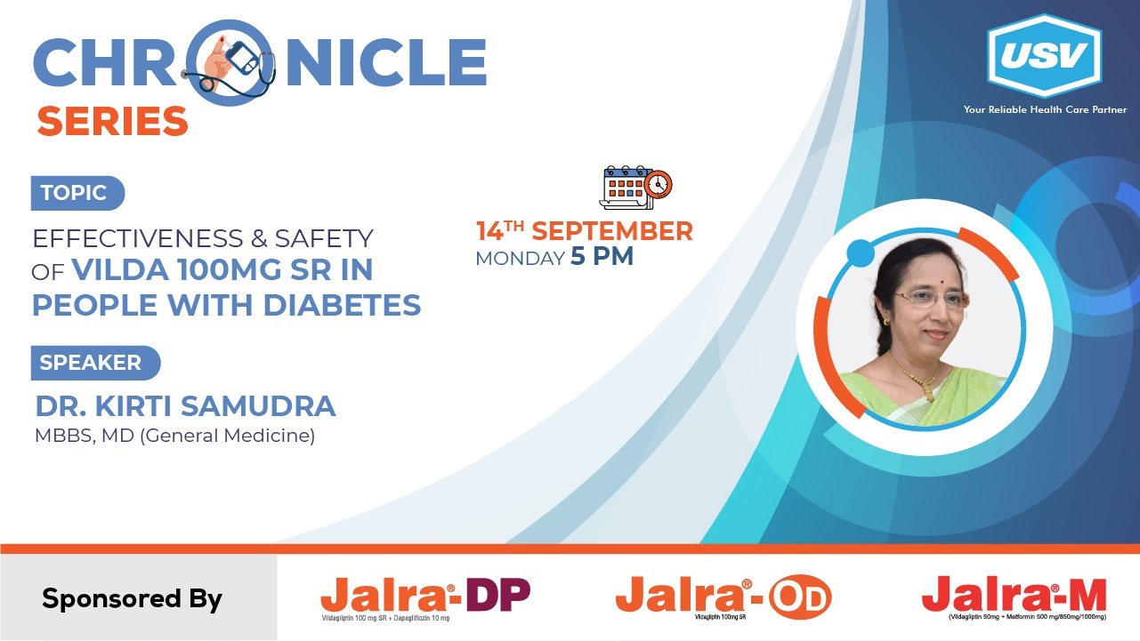 Effectiveness & Safety of VILDA 100MG SR in People with Diabetes