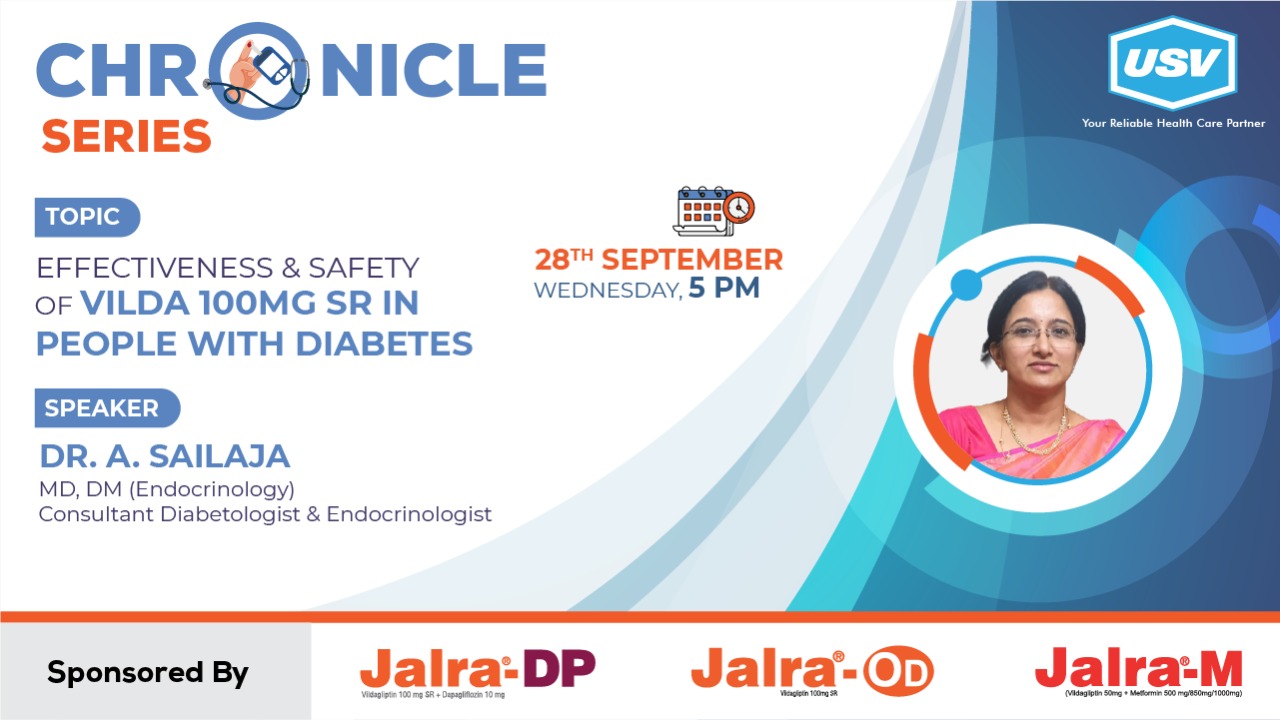 Effectiveness & Safety of VILDA 100MG SR in People with Diabetes