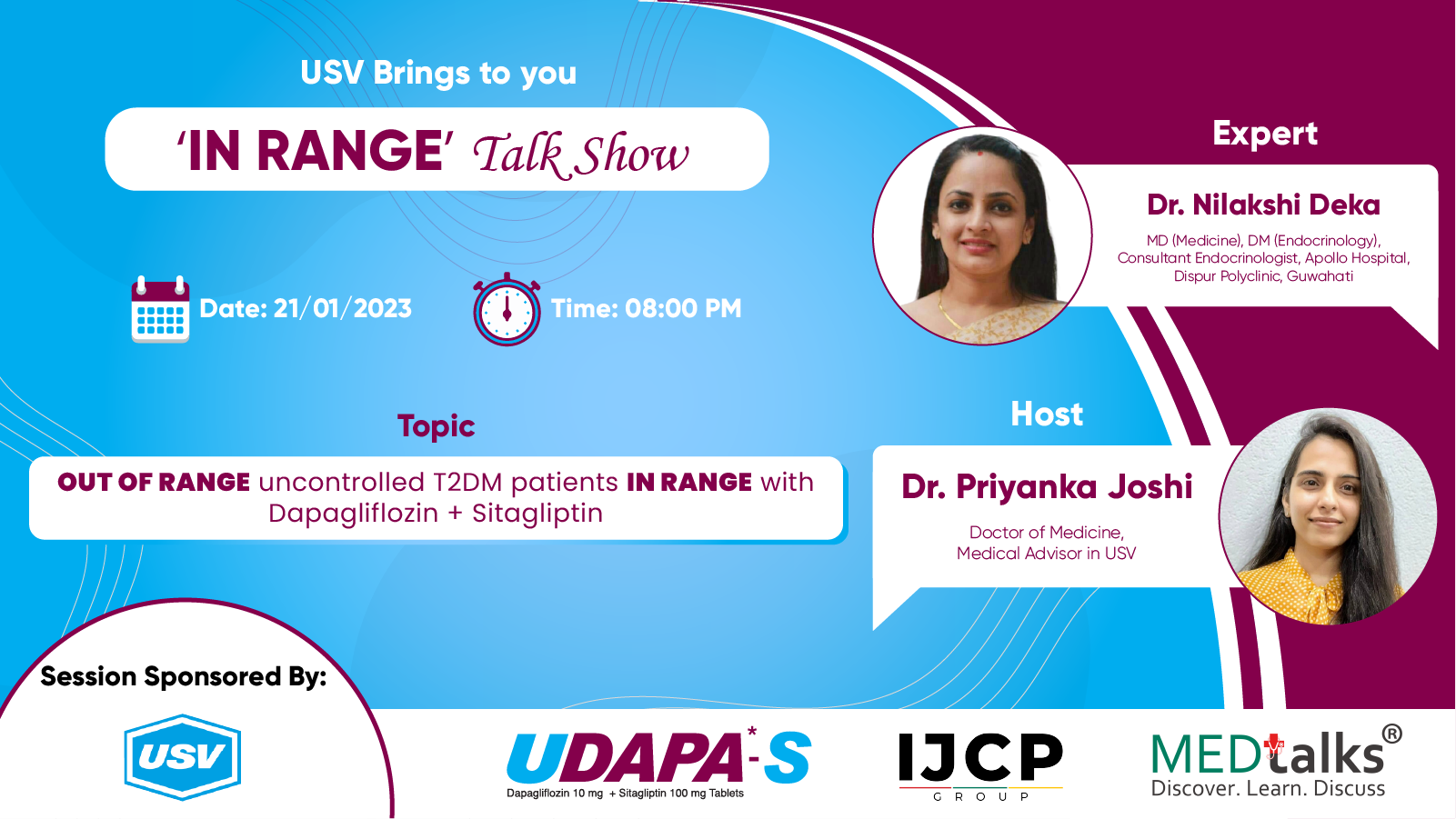 Dr. Nilakshi Deka, MD (Medicine), DM (Endocrinology), Consultant Endocrinologist, Apollo Hospital, Dispur Polyclinic, Guwahati