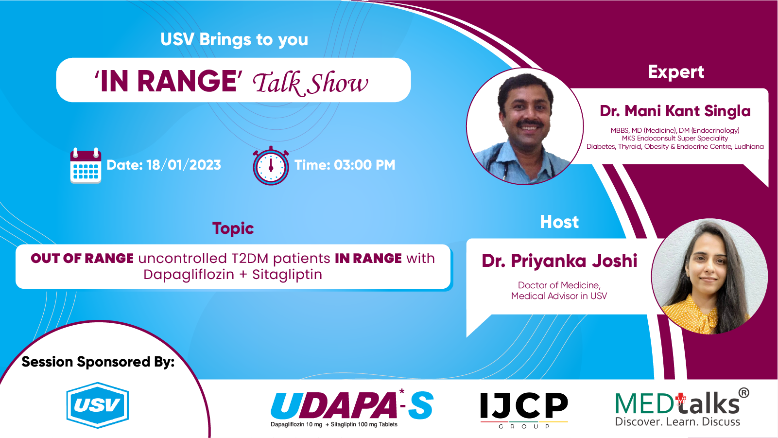 Dr. Mani Kant Singla, MBBS, MD (Medicine), DM (Endocrinology) MKS Endoconsult Super Speciality Diabetes, Thyroid, Obesity & Endocrine Centre, Ludhiana
