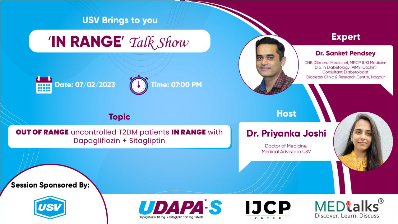 Dr. Sanket Pendsey, DNB (General Medicine), MRCP (UK) Medicine Dip. In Diabetology (AIMS, Cochin), Consultant Diabetologist Diabetes Clinic & Research Centre, Nagpur