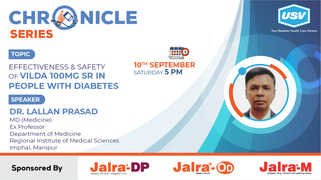 Effectiveness & Safety of VILDA 100MG SR in People with Diabetes