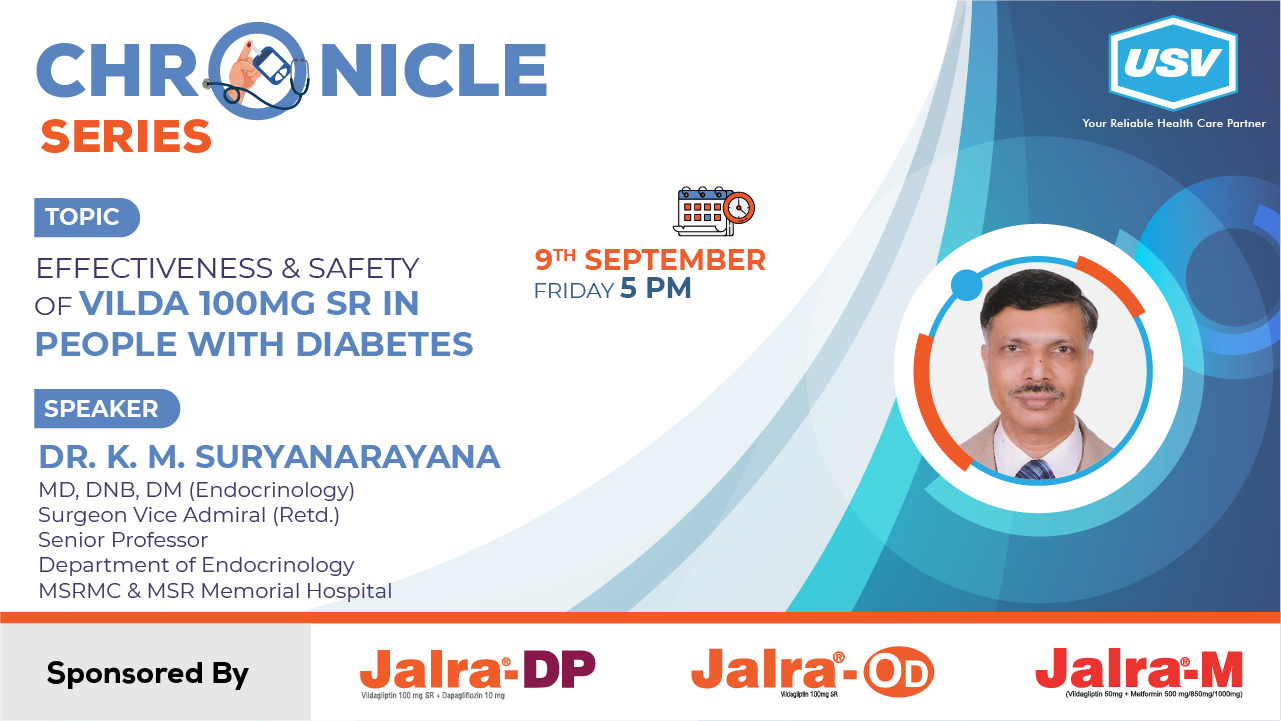 Effectiveness & Safety of VILDA 100MG SR in People with Diabetes