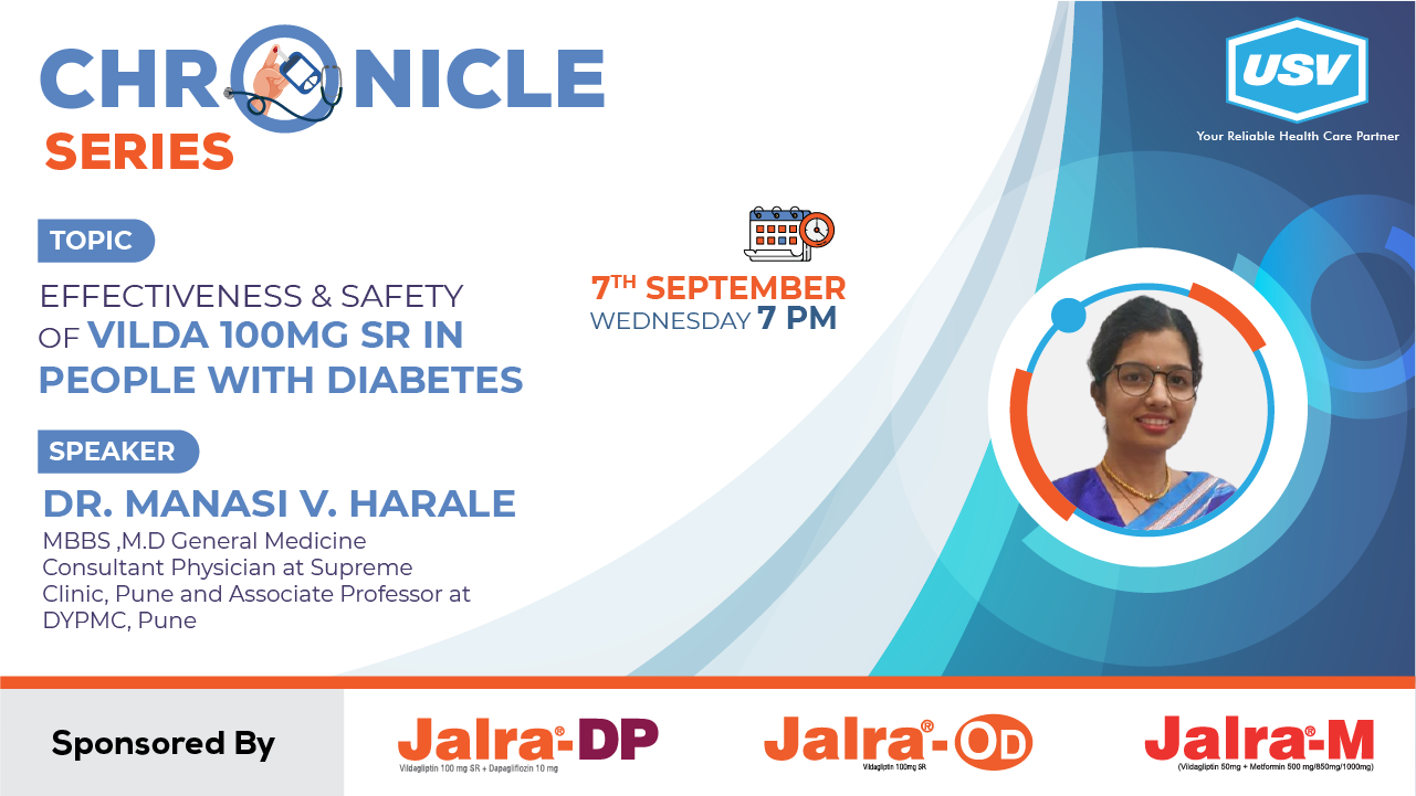 Effectiveness & Safety of VILDA 100MG SR in People with Diabetes