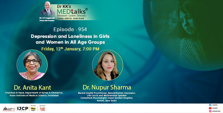 Depression and Loneliness in Girls and Women in All Age Groups