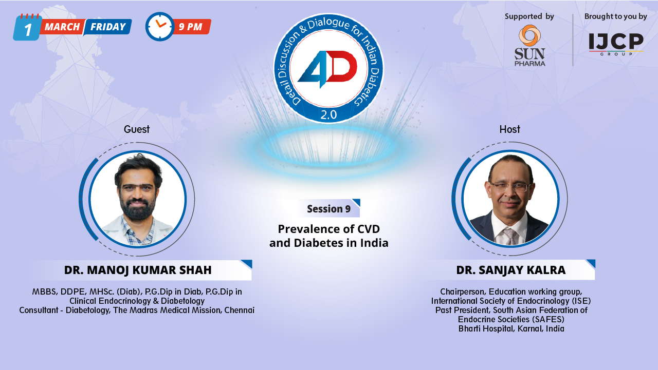 Prevalence of CVD and Diabetes in India 