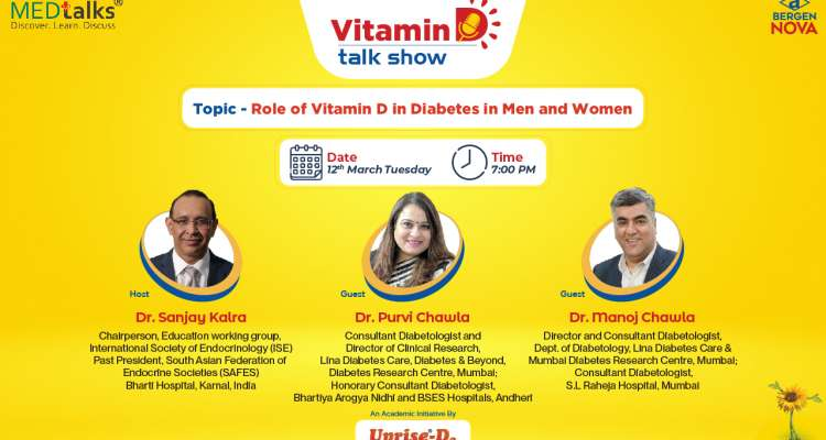 Role of Vitamin D in Diabetes in Men & Women