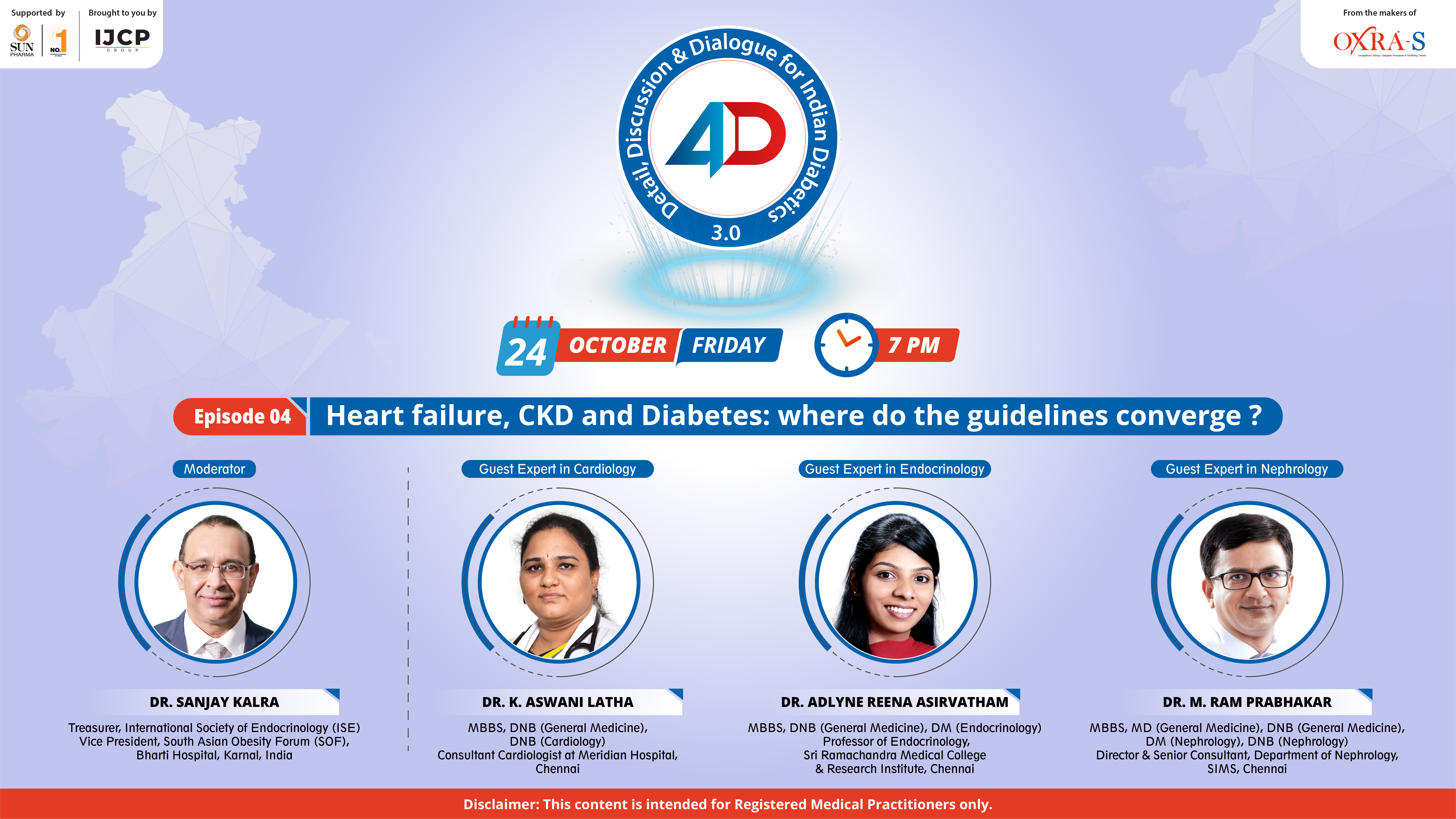 Heart failure, CKD and Diabetes: where do the guidelines converge?
